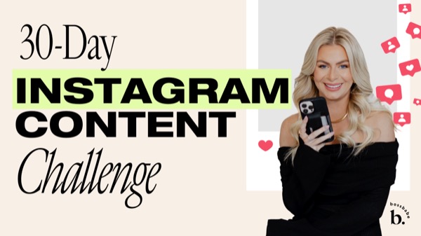 30-Day Instagram Content Challenge